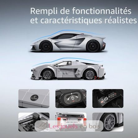 Coche deportivo Lotus 308 piezas C51071W CaDA 4