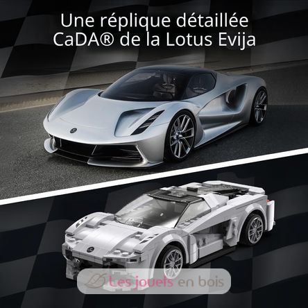 Coche deportivo Lotus 308 piezas C51071W CaDA 2