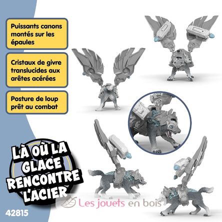 Figura de Lobo de hielo SC-42815 Schleich 3