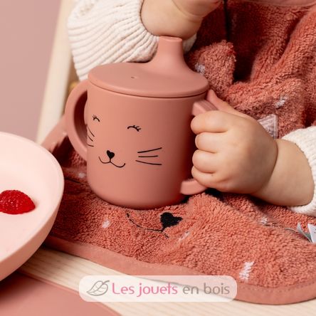 Taza para beber de silicona Mrs Cat TX-96-424 Trixie 4