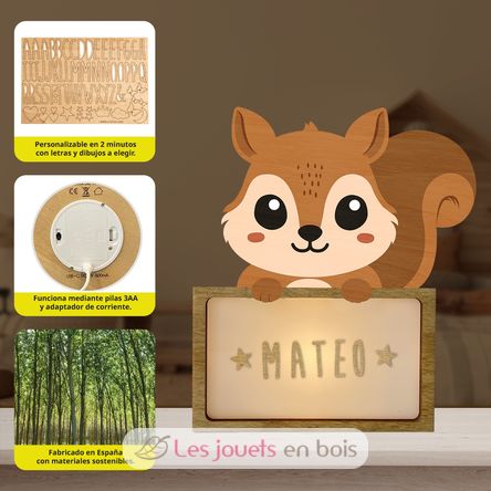 Lámpara personalizable - Ardilla VI-LSP13 Vintiun 2