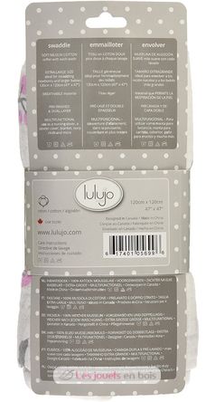 Muselina larga - Hippo rose LLJ-121-000-011 Lulujo 6