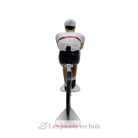 Figura de ciclismo con camiseta del equipo Emirates FR-M19 Fonderie Roger 2