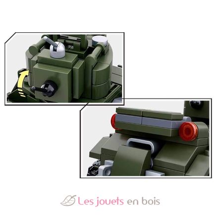 Army WWII - Tanque aliado SL-M38-B0686 Sluban 4