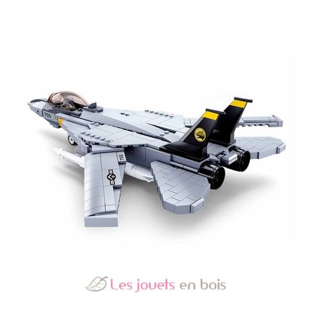 Model Bricks - Avión de combate a reacción SL-M38-B0755 Sluban 3
