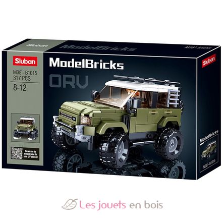 Model Bricks - SUV de ataque británico SL-M38-B1015 Sluban 1