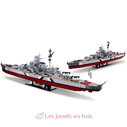 Model Bricks - Acorazado Bismarck SL-M38-B1102 Sluban 3
