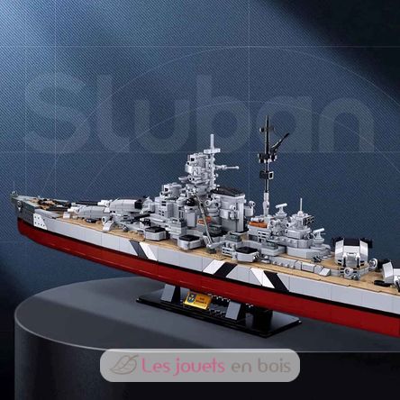 Model Bricks - Acorazado Bismarck SL-M38-B1102 Sluban 7