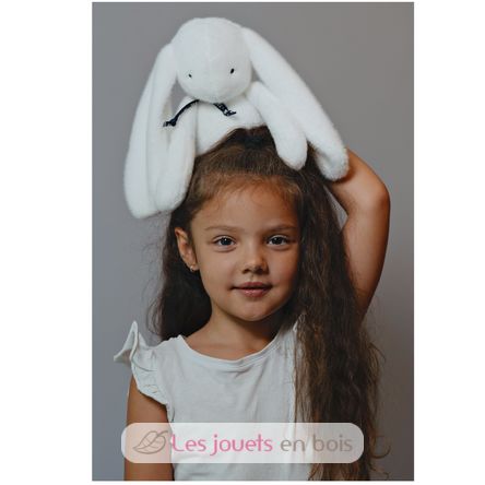 Peluche Conejo Méloé 37 cm - Blanco MA0240 Maïlou Tradition 2