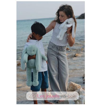 Peluche Conejo Méloé 37 cm - Blanco MA0240 Maïlou Tradition 5