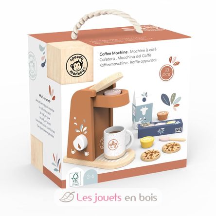 Cafetera de juguete 10 piezas SM-SP3012 Speedy Monkey 4