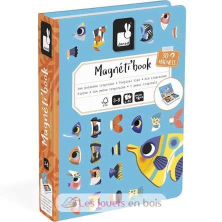 Magnéti'book Peces tropicales J03031 Janod 1