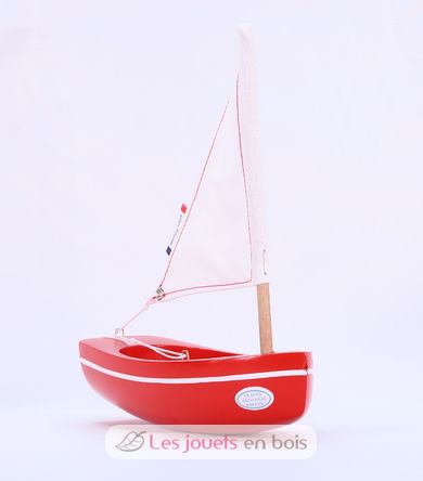 Barco Le Bâchi rojo 17cm TI-N200-BACHI-ROUGE Maison Tirot 4
