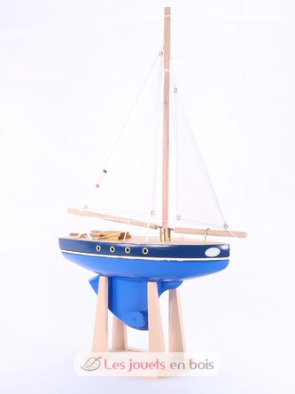 Velero Le Tirot azul 30cm TI-N500-TIROT-BLEU-30 Maison Tirot 3