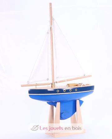 Velero Le Tirot azul 30cm TI-N500-TIROT-BLEU-30 Maison Tirot 4