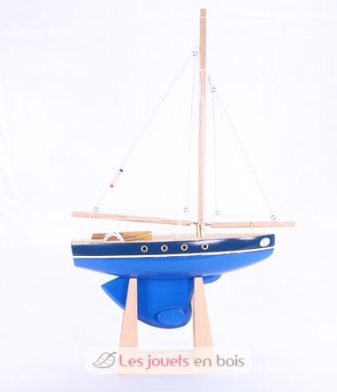 Velero Le Tirot azul 30cm TI-N500-TIROT-BLEU-30 Maison Tirot 2