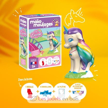 Caja de moldeo Mi unicornio arcoiris MM39108 Mako Créations 2
