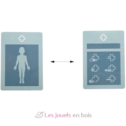 Maletín de médico rojo LE12760 Small Foot company 5