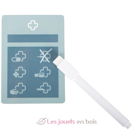 Maletín de médico verde salvia LE12739 Small Foot company 8