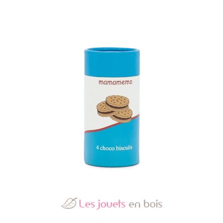 Galletas de chocolate de madera 4 piezas As-85412 Mamamemo 2