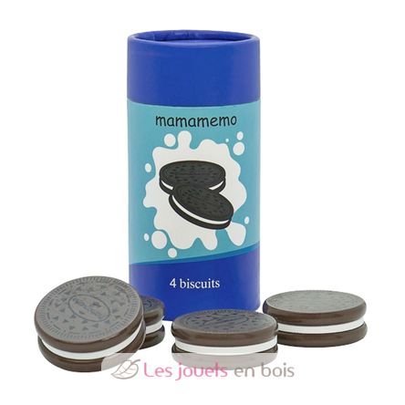 Galletas de cacao de madera 4 piezas As-85437 Mamamemo 1