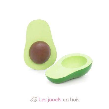 Aguacate de madera, 2 piezas As-85443 Mamamemo 1