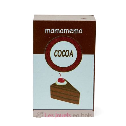 Paquete de cacao de madera As-85599 Mamamemo 1