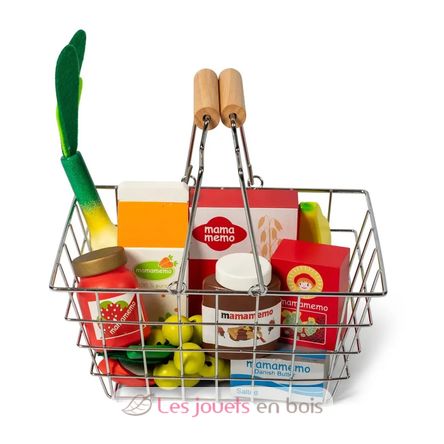 Cesta por la compra metálica As-85671 Mamamemo 4