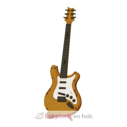 Modelo 3D de papel guitarra eléctrica FRI-11574 Fridolin 1