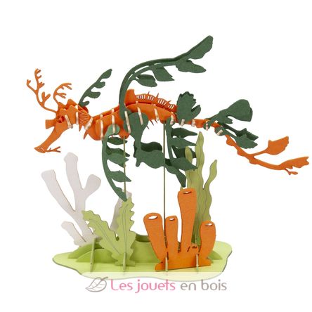 Modelo 3D de papel dragón de mar foliáceo FR-11770 Fridolin 1