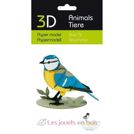 Modelo 3D de papel Alionín FR-11764 Fridolin 3