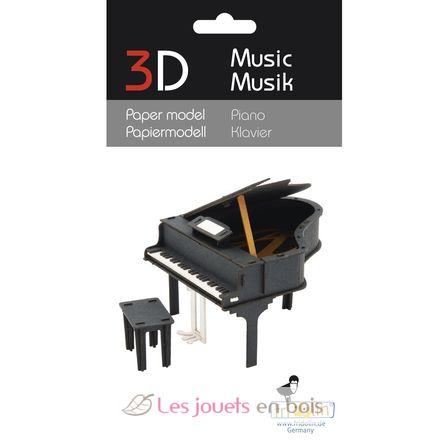 Modelo 3D de papel Piano FRI-11571 Fridolin 2