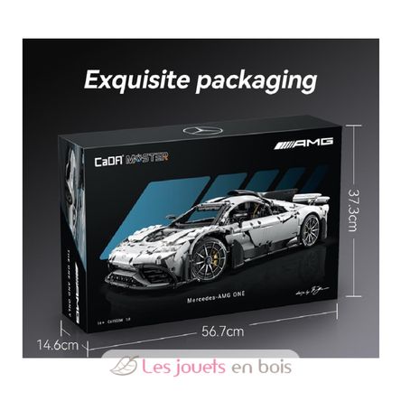 Coche deportivo Mercedes AMG One 3295 piezas C61503W CaDA 8