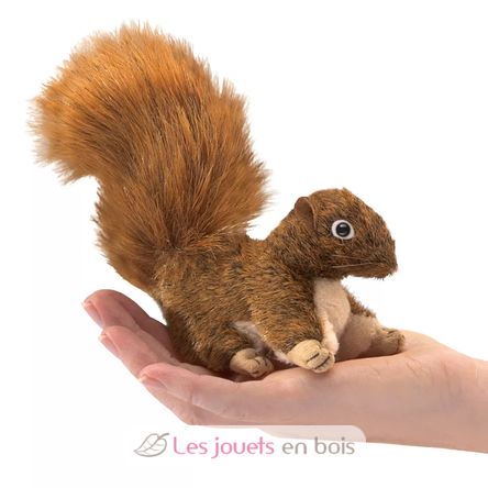 Marioneta de dedo Ardilla roja FO-2735 Folkmanis 1