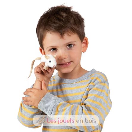 Marioneta de dedo Ratón blanco FO-2776 Folkmanis 4