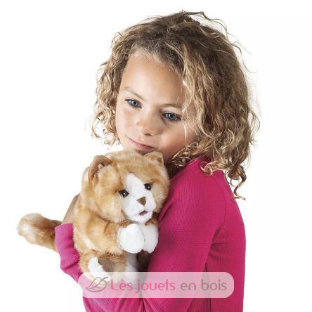 Marioneta de mano Gatito atigrado FO-2845 Folkmanis 2