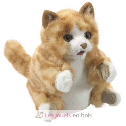 Marioneta de mano Gatito atigrado FO-2845 Folkmanis 1