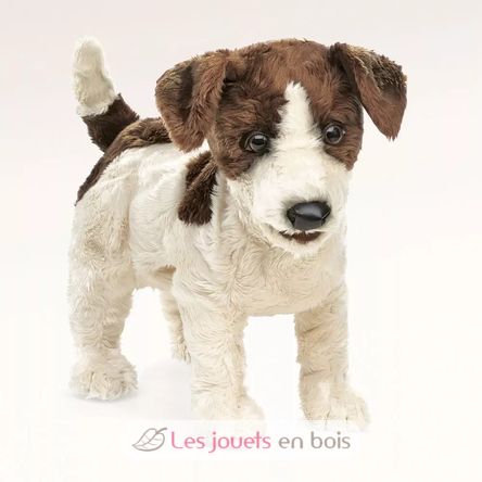 Marioneta de mano Jack Russell Terrier FO-2848 Folkmanis 6