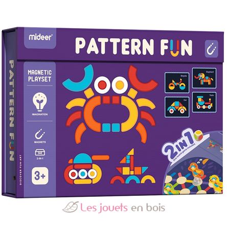 Caja de 92 formas magnéticas MD1041 Mideer 6