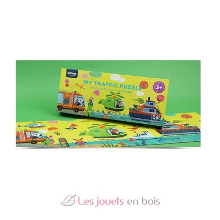 Puzzle gigante de suelo de vehículos MD3043 Mideer 5