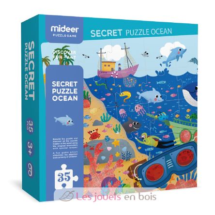 Rompecabezas del detective del océano MD3097 Mideer 1