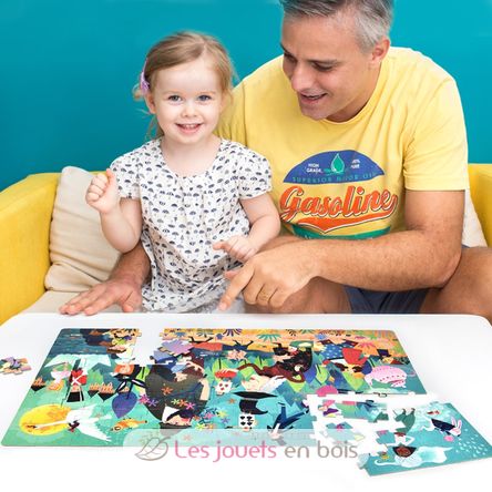 Rompecabezas cuentos infantiles 104 piezas MD3098 Mideer 3