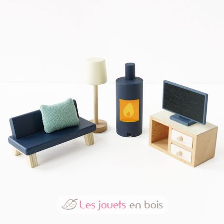 Muebles para casa de muñecas TV-ME040 Le Toy Van 9