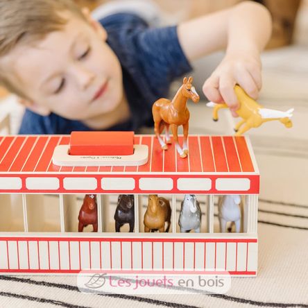Cajas para caballos transportables de gran tamaño MD-13744 Melissa & Doug 4
