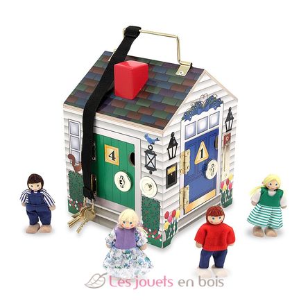 Casa con cerraduras y campanas MD12505 Melissa & Doug 1