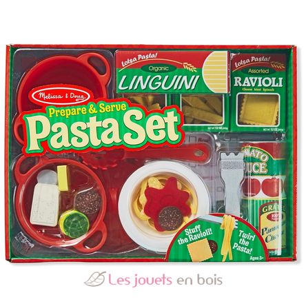 Set Preparar y servir la pasta MD-19361 Melissa & Doug 3