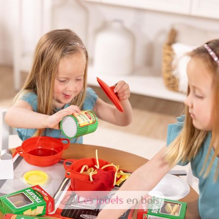 Set Preparar y servir la pasta MD-19361 Melissa & Doug 5