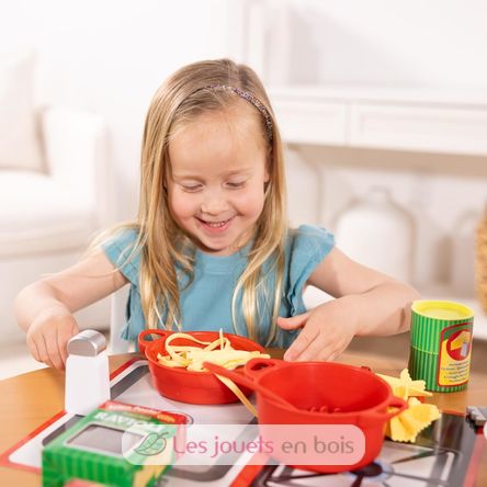 Set Preparar y servir la pasta MD-19361 Melissa & Doug 7