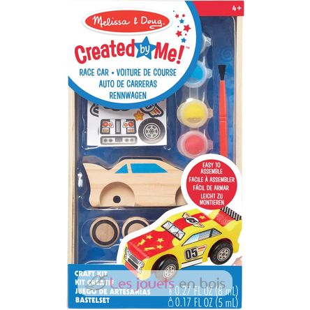 Coche de carreras para decorar MD-18829 Melissa & Doug 1
