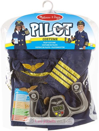 Disfraz de piloto de avión MD18500 Melissa & Doug 5